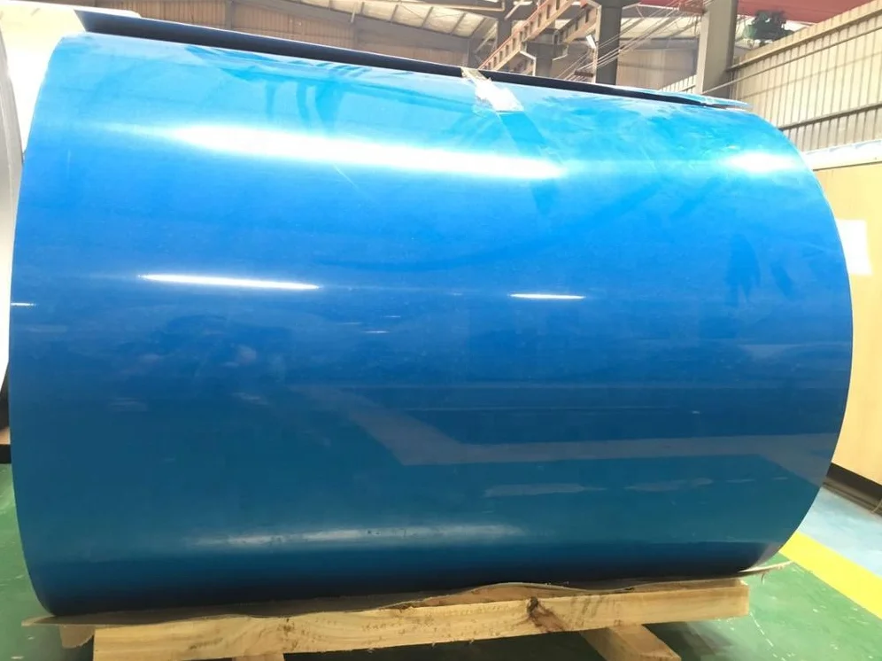 PE или PVDF предварительно окрашенная алюминиевая катушка с цветным покрытием для водосточных желобов и кровельных листов, производитель в Китае