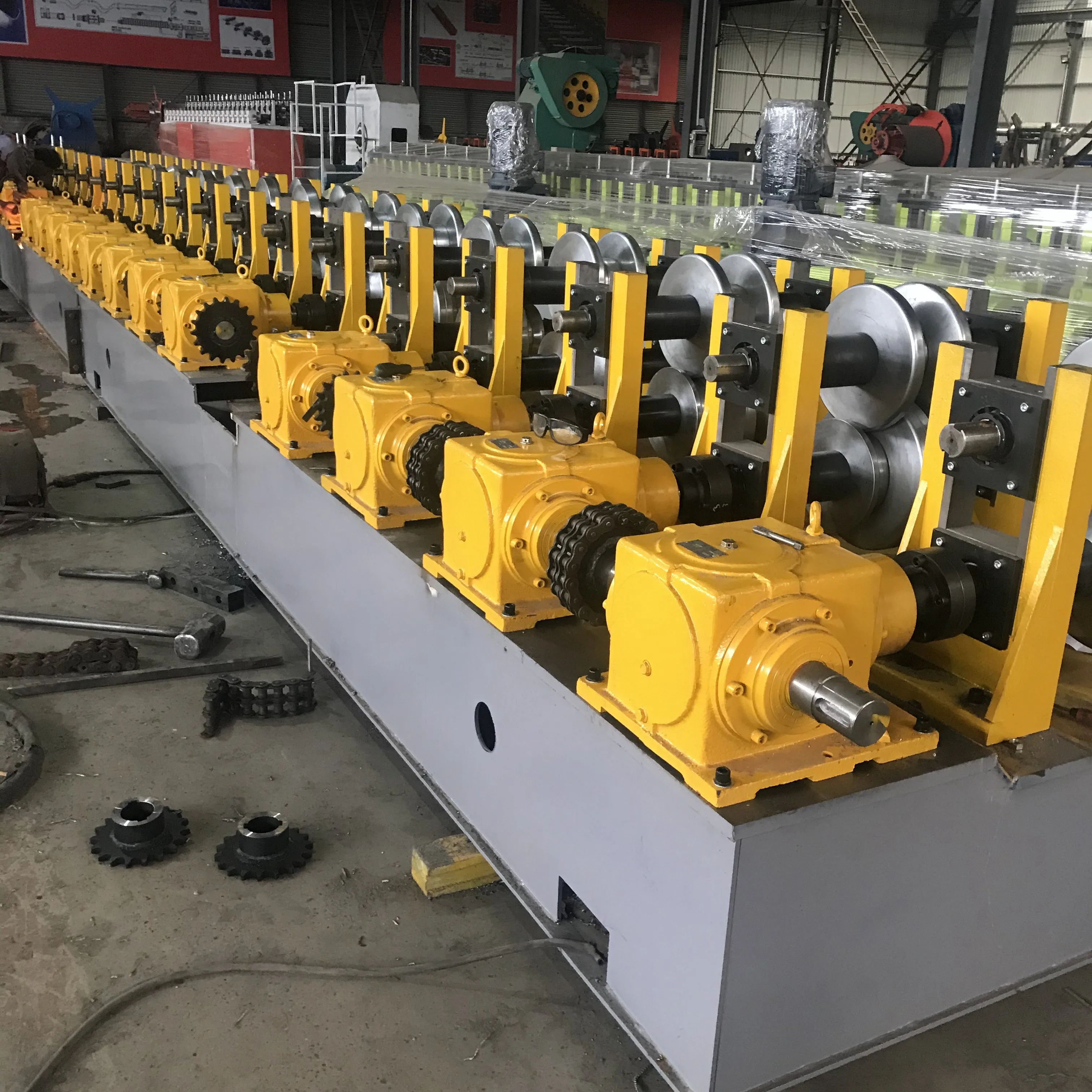 Professional Manufacture Fence Omega Steel Post Roll Forming Machine