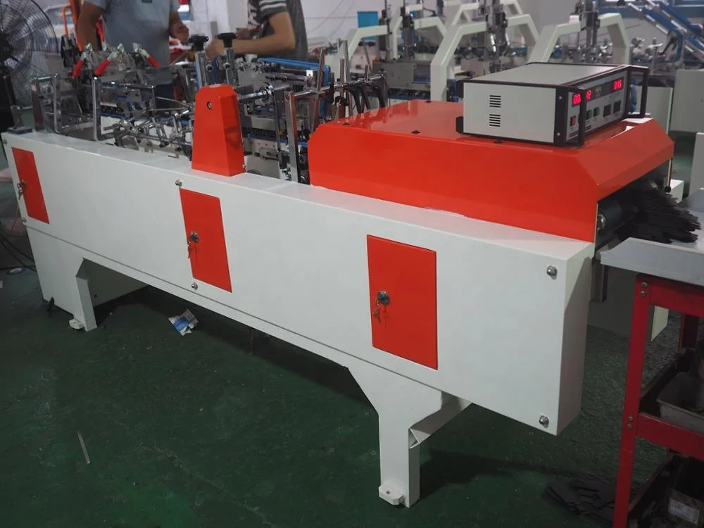 High Speed Automatic Mini Box Small Carton Folding Gluing Machine