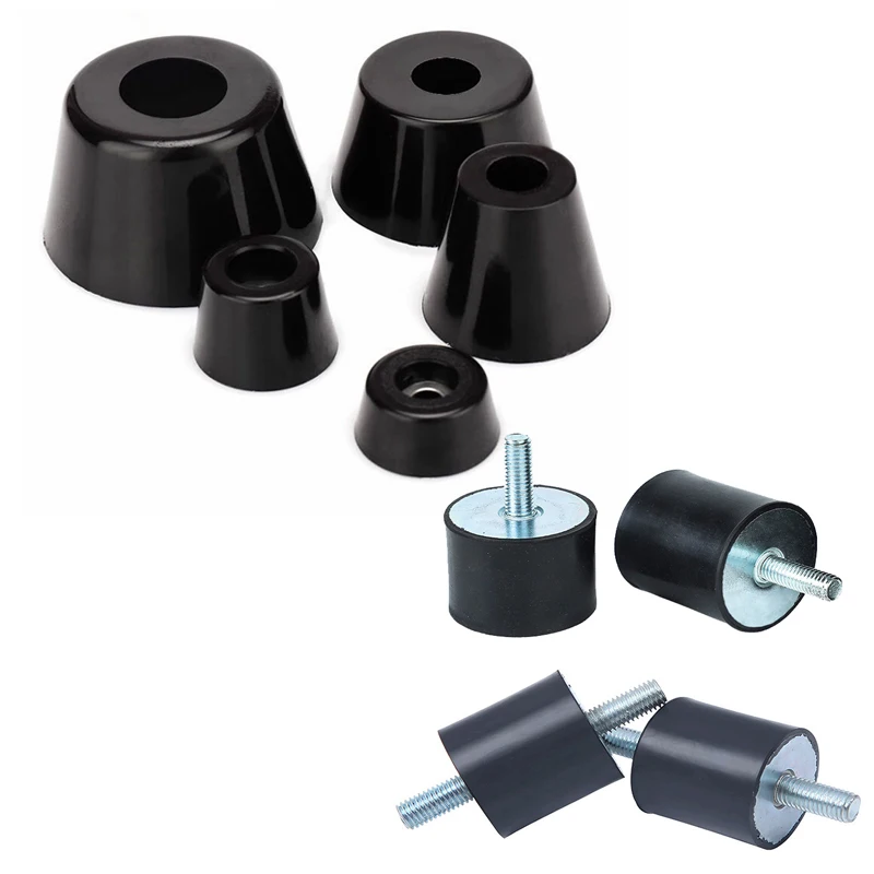 Full Size Large Stock Supply Customized Adjustable Screw Anti Vibration Silicone Rubber Mount Feet