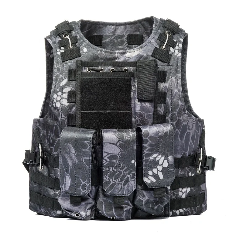 Wholesale High Quality  Black Soft Protective Tactical Vest  Concealed Vest