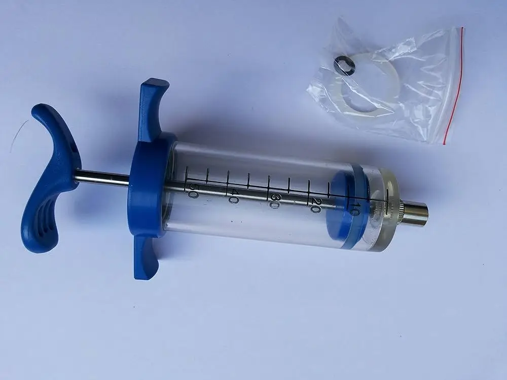 Good Price Use for Animals Automatic Injection Veterinary Sterile Plastic Steel Syringe