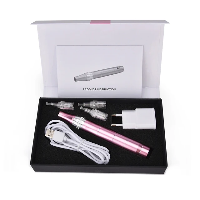 2021 Rechargeable Microneedling dr pen derma roller pen skin rejuvenation microneedle derma pen