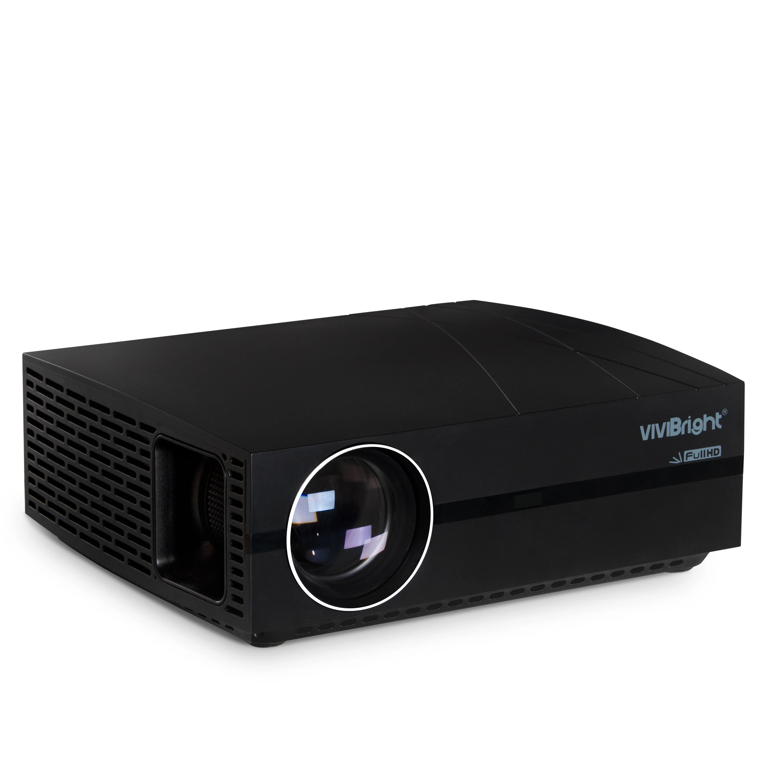 2021 Home Projector Elmart F20 LCD Digital Projector Native 1080p High Brightness Home Movie Projector