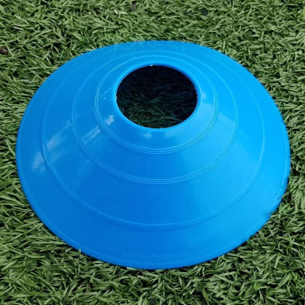 Outdoor Roller Skating Field Training Soft Small Domes Custom White Sport Cones