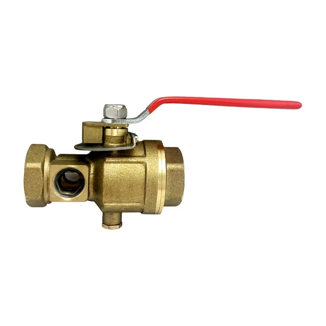 Leyon FM UL Grooved Pipe Fitting Fire Fighting Pipes Fire Protection System Test Drain Valves