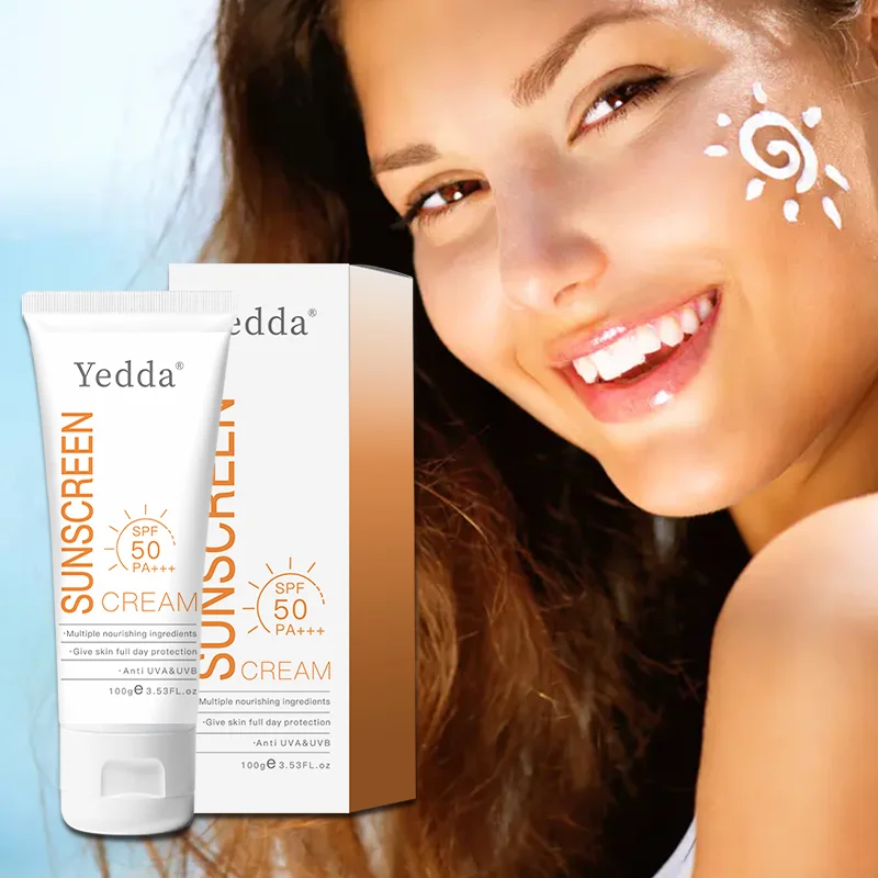 OEM/ODM Skin Care Product Manufacturer SPF 50 OrganicMineral Face Sunscreen Cream