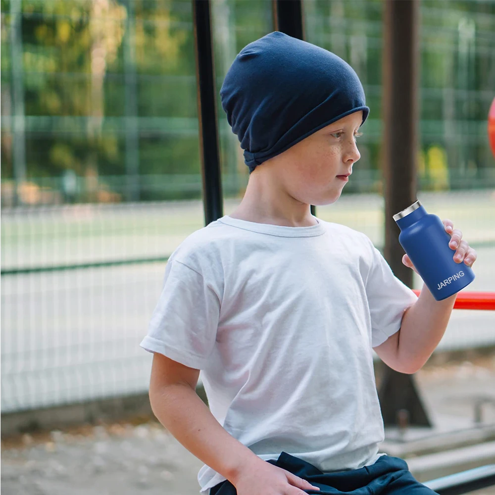 500 ml Water Bottle Double Wall 18/8 Stainless Steel Vacuum Insulated Sport Bottle Standard Mouth Travel Bottle Custom Logo