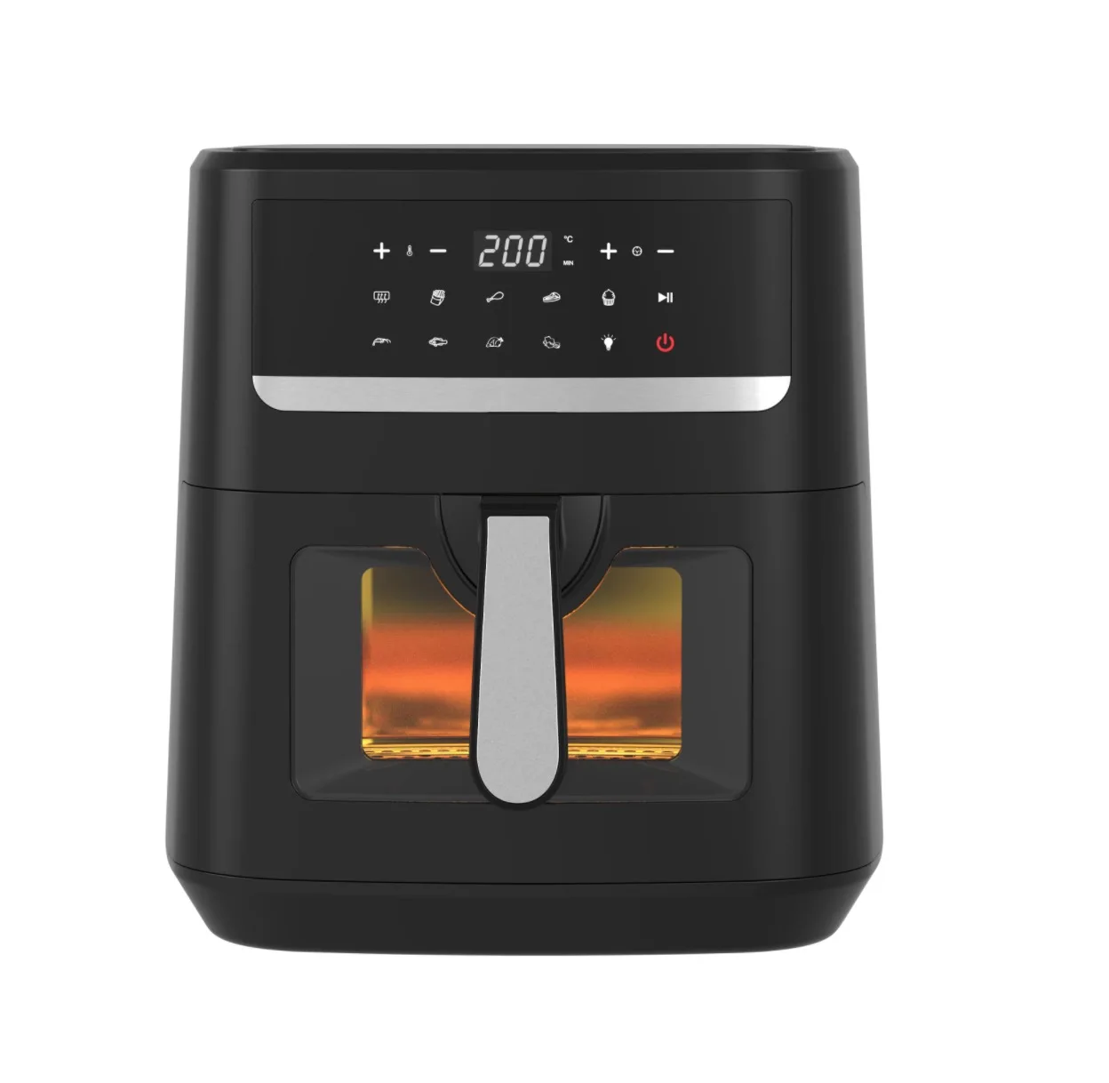 2022 7.5L New designer steam air cooker fryer smart digital air fryers oven