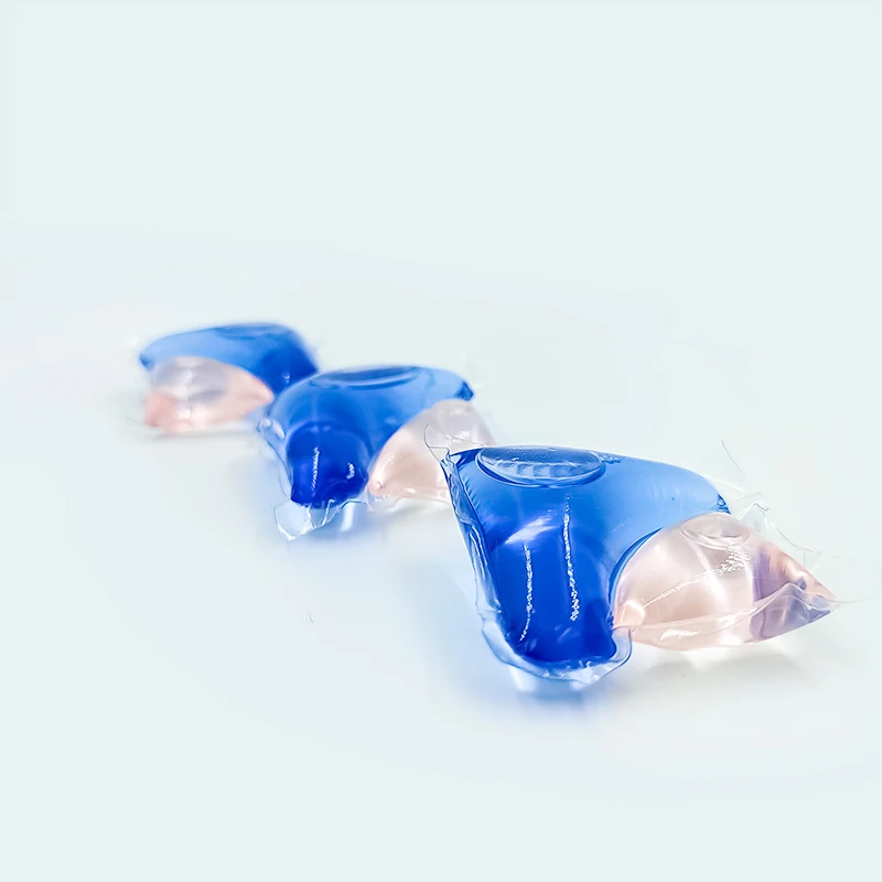 Капсула для стирки OEM капсула с двойной камерой эффективное удаление пятен моющее средство ткани