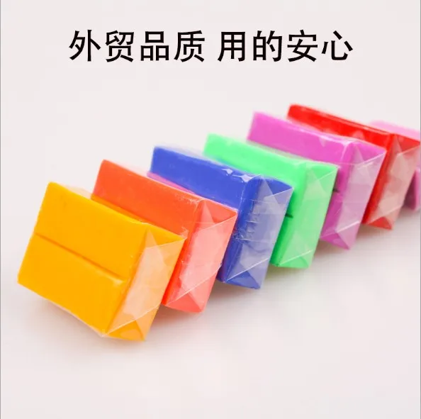 New product hot sale 24 color 32/50 color plasticine portable box soft clay colored pottery tool diy set