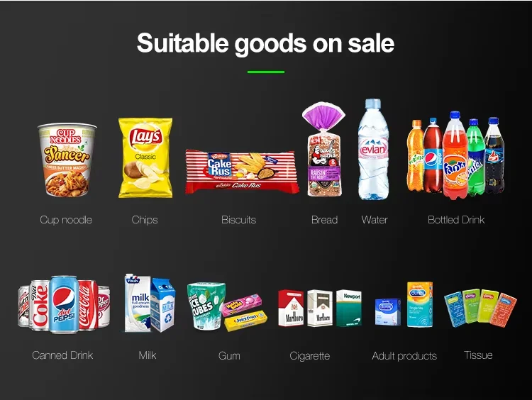 10.1 Inch Screen Healthy Snack Beverage Machine QR Code Payment Customizable Options for Fresh Choices Coffee Vending Machine