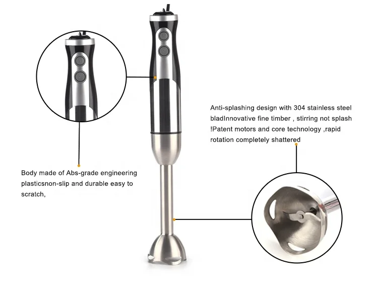 Good Quality Multifunctional Power Heavy Duty Handheld Hand Blender Smoothie Blenders Mixer Portable Blender