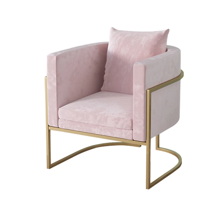 Luxury salon Equipment nail and hair cutting waiting chairs waiting sofa for barber shop nail shop salon shop