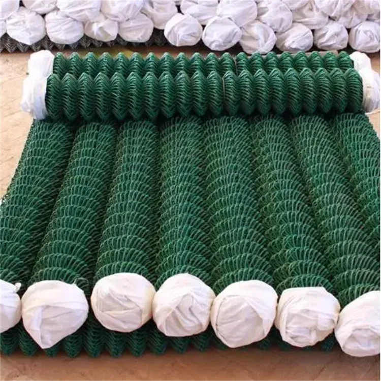 Cheap 9 Gauge Galvanized PVC Coated chain link fence