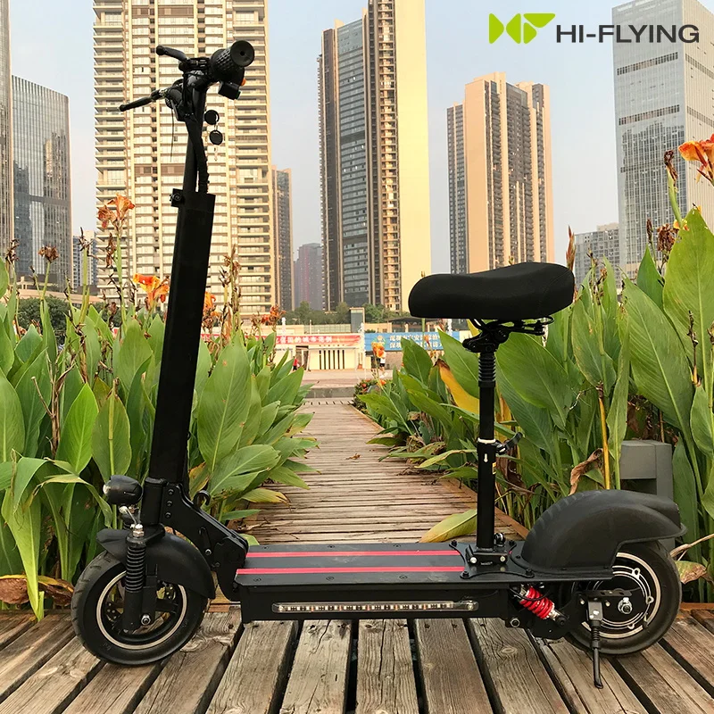 Складной электрический скутер 10 дюймов trotinet electr scoot большой мощности со склада в ЕС