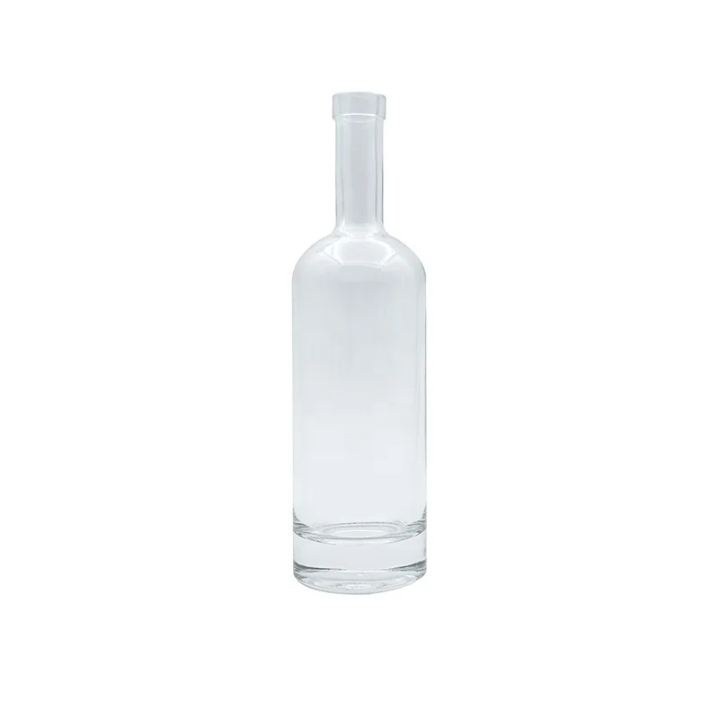 Factory Wholesale 250ml Clear Flint Wine Container Juice Whisky Vodka Gin Tequila Brandy Rum Beverge Glass Bottles