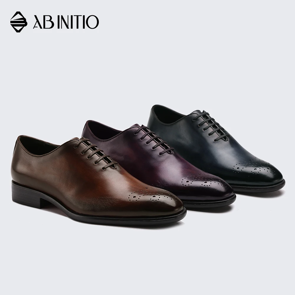 Customizable Light Weight Italian Leather Pu Dressing Shoes For Men