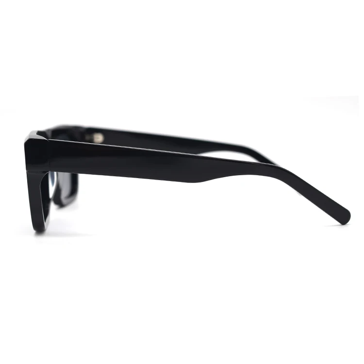 large classic vintage men driving rectangular square acetate frame premium polarized lens sunglasses mens