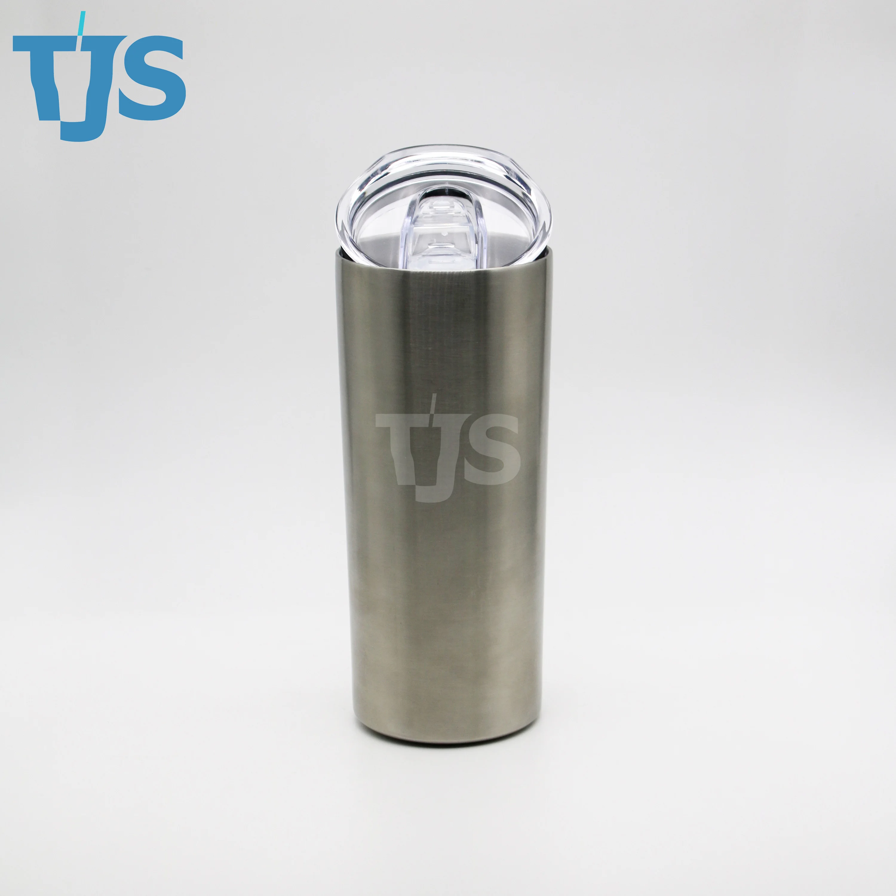 TJS China tumbler wholesale slim double wall firm blank fashion tapered tumblers stainless steel skinny stainless steel