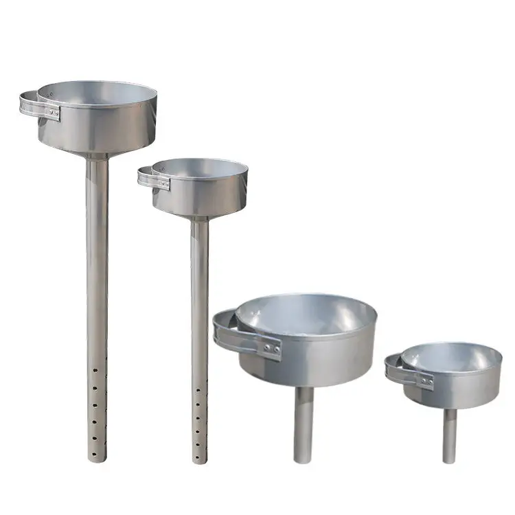 200L barrels Thickened explosion-proof tubing  oil hole long tube aluminum funnel