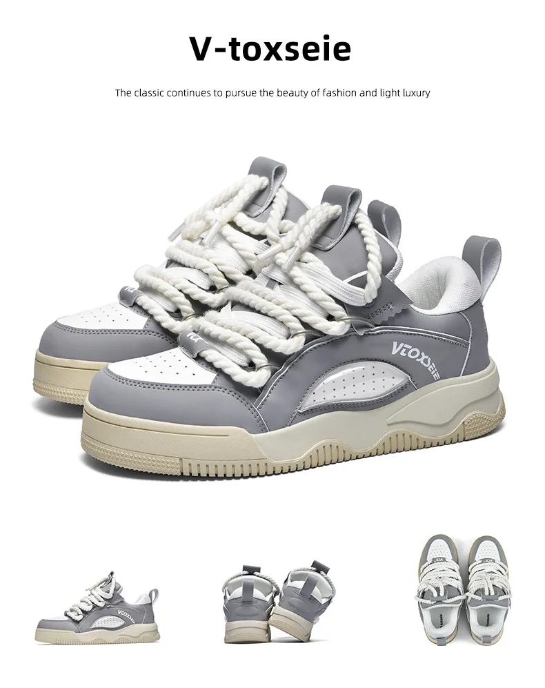 DLD New Sports And Leisure Shoes Niche Denim Versatile Low Cut Retro Board Shoes Skateboard Shoes