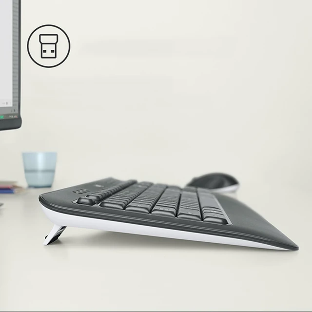 For Logitech MK540 wireless ergonomic  pc gaming keyboard mouse combo laptop computer office game kit keyboards