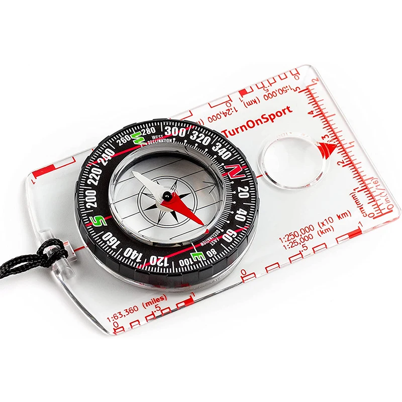 Hiking Field Compass  Professional Field Compass for Map Reading