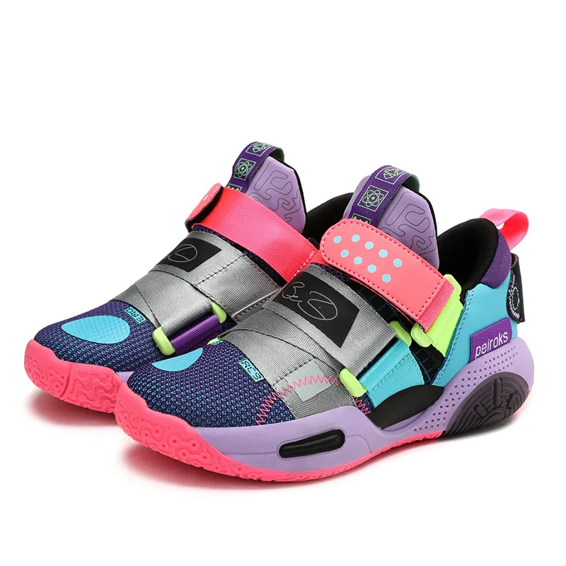 summer new comfortable magic tape size 31- 40 kids sport shoes boys