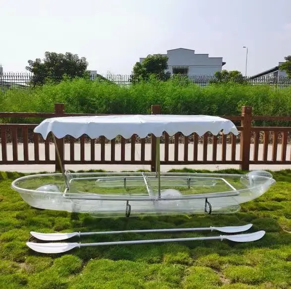 Multi color New design PC Side air bag balancing device  Equipped sunshade Awning transparent boat