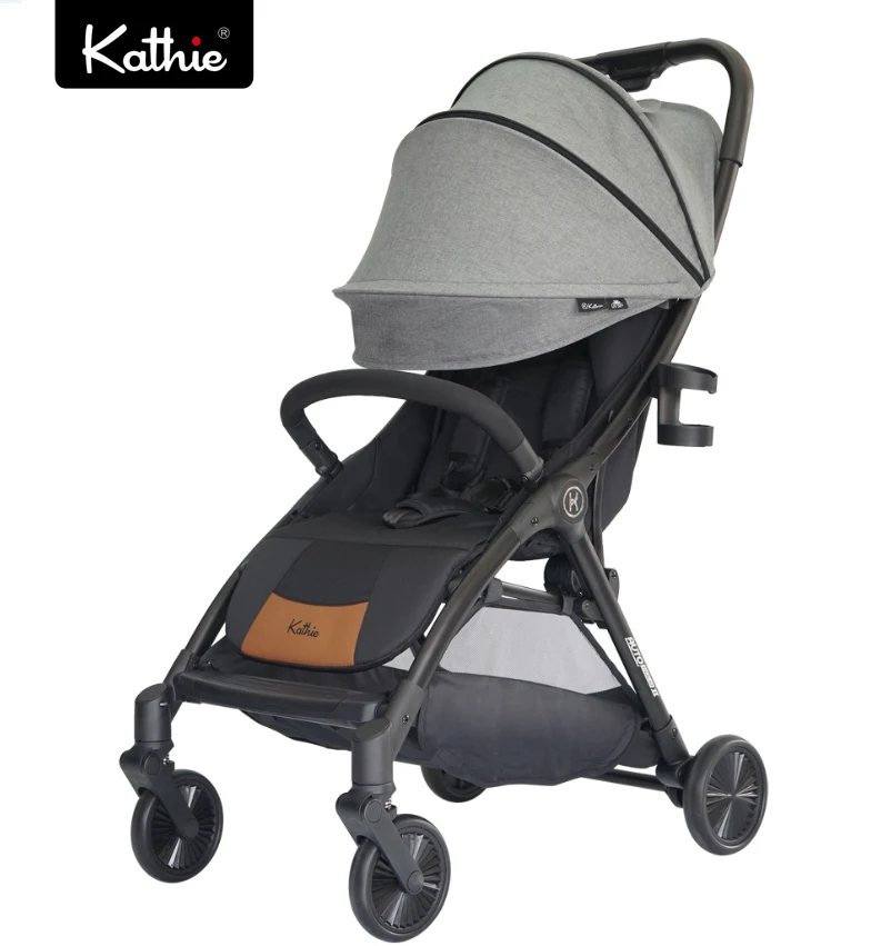 30%off Multifunction Adjustable Backrest Anodizing Aluminium Auto Folding Baby Troller Pushchair Pram Hot Mom infant  Stroller