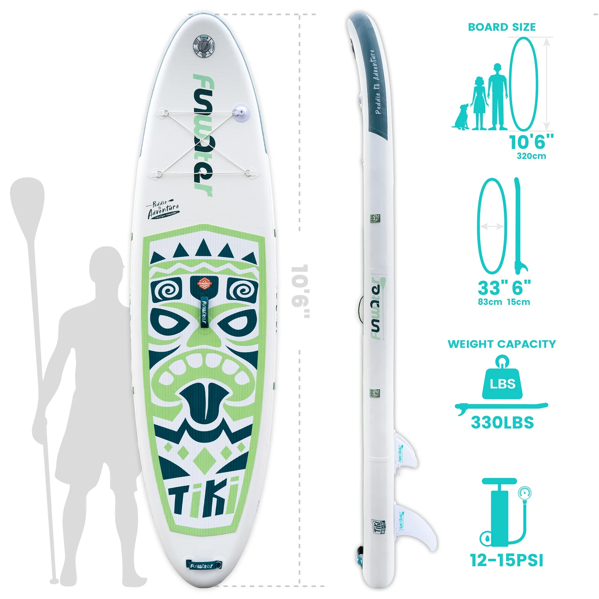 FUNWATER Dropshipping OEM sup board gladiator superfield supboard surfingboard standup paddle board paddleboard dropshipping