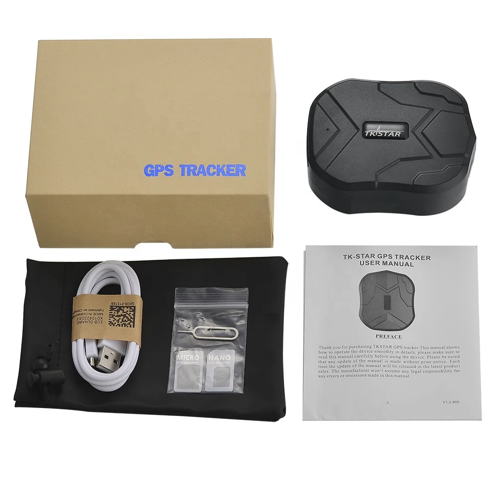 TK star TK905 мини микро gps система слежения автомобильный gps-трекер голосовой мониторинг автомобиля батарея 5000 мАч 90 дней в режиме