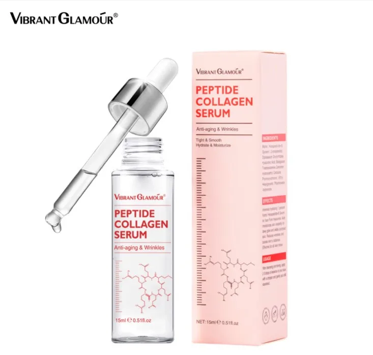VIBRANT GLAMOUR Peptide Collagen Face Serum Moisturizing pure Anti wrinkle  Peptide Collagen Serum