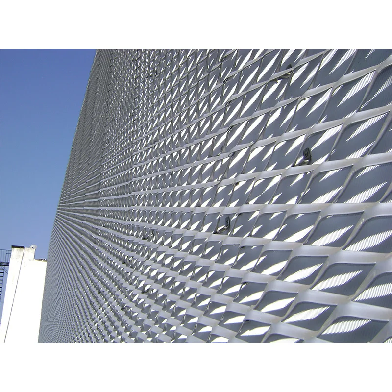 Aluminum Mesh Panel Aluminum Expanded Metal Mesh Aluminum Expanded Mesh Panel for Exterior Facades