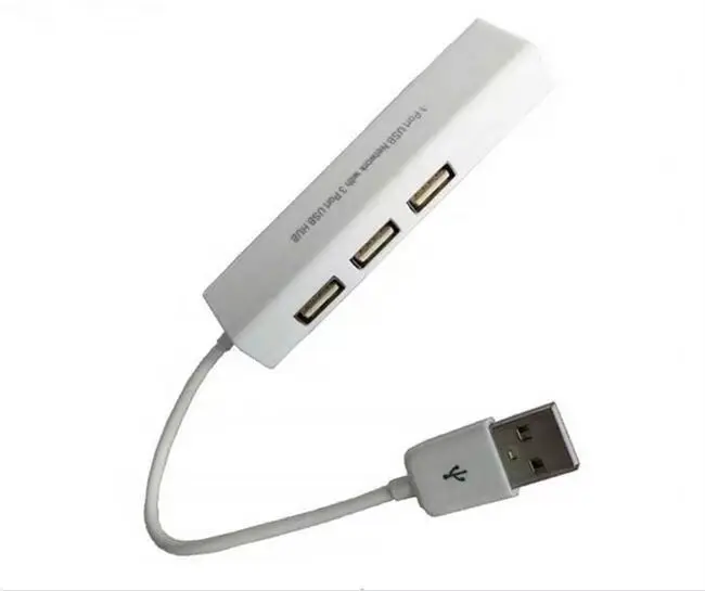 Factory direct sale LAN Ethernet USB2.0 to network port RJ45 converter USB hub wired network card