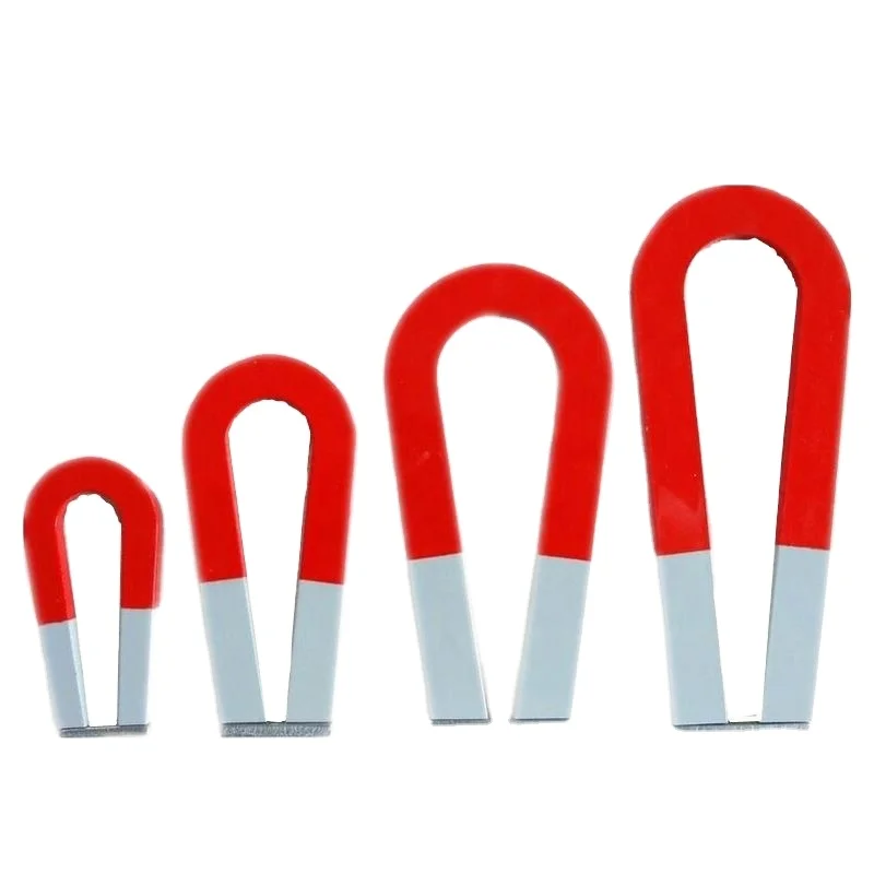 Traditional U-Shaped Science Tools Kids Games Experiments Magnetic Science Kit Teaching Alnico Horseshoe Magnet