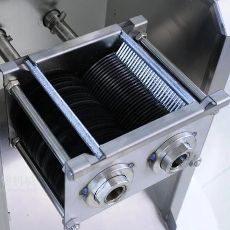 Automatic Industrial Lamb Cube Dicer Cut Thin Fresh Cooks Portable Meat Slicer Grinders Mincer Machine