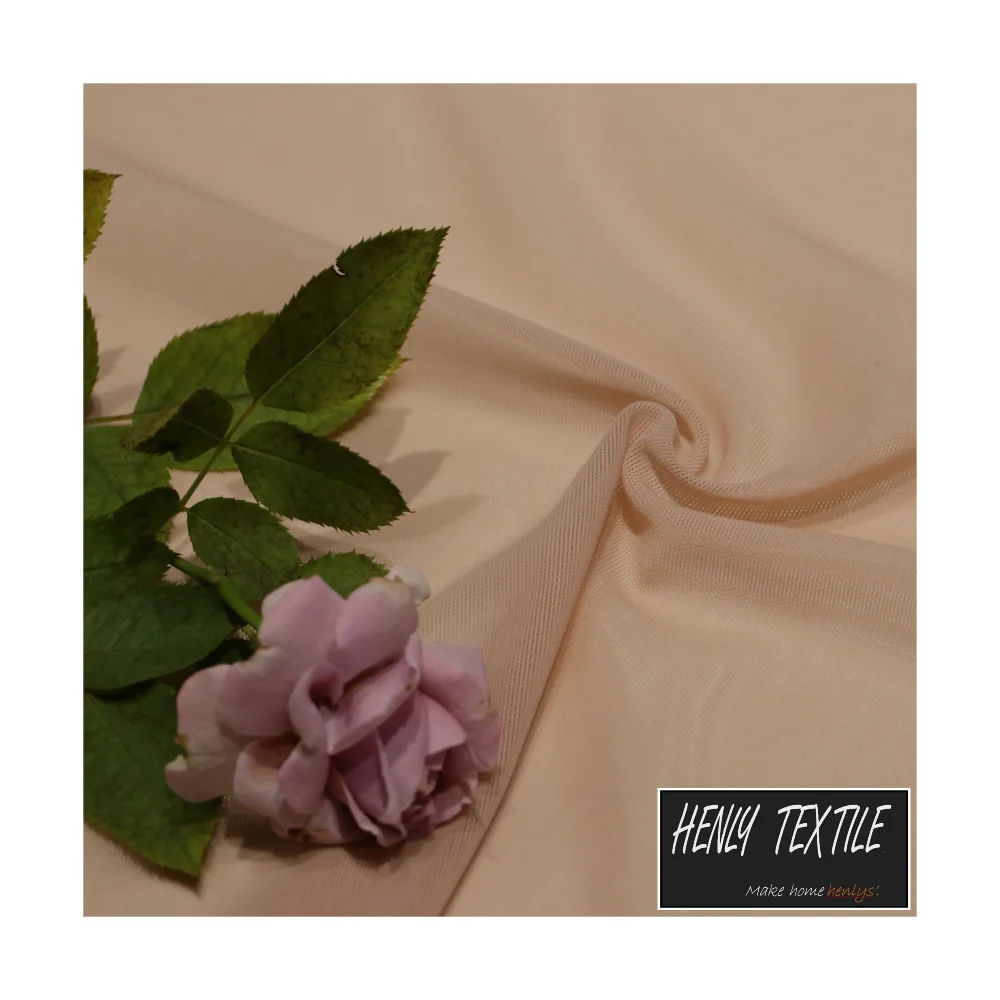 HT220565 70%NYLON 30%SPANDEX 150GSM KNITTED TRICOT NET FABRIC