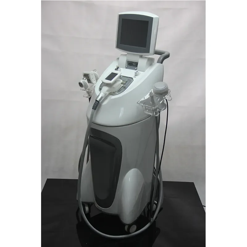Portable V9 Slimming Machine  Cavitation + RF+Vacuum Roller+BIO +Laser slimming Cellulite reduction Face shaping Machine