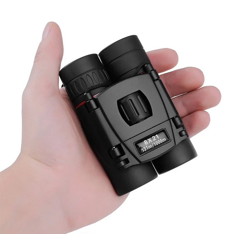 
Outdoor 40x22 Zoom Binoculars Compact 2000m Long Range Folding BAK4 FMC Optics HD Mini Telescope For Hunting Camping Travel/ 