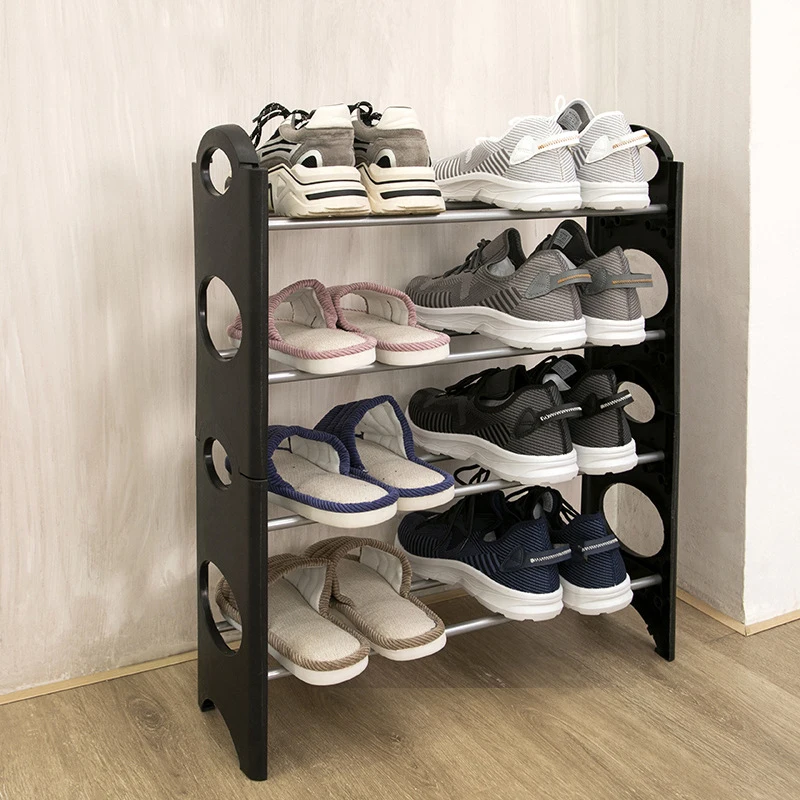 Hot Selling Low MOQ Plastic Shelf Shoe Organizer Shoe Rack Storage