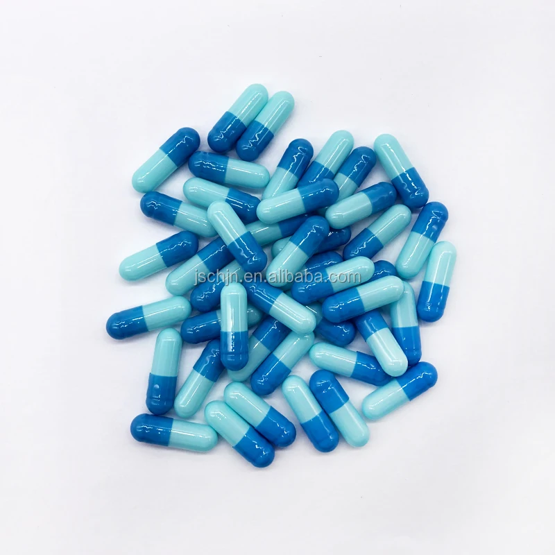 
Color customization gelatin empty capsules size 0 china supplier 