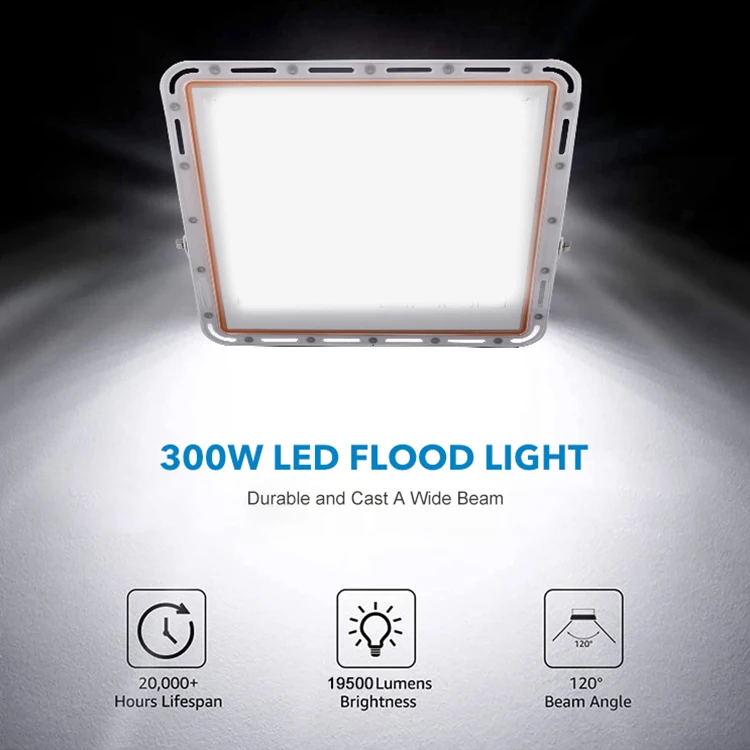 Best Selling Outdoor Waterproof IP66 20 30 50 100 200 300 400 600watt Led Flood Lights