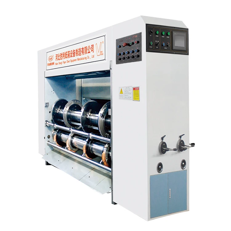 Box Printing Machine Corrugated Carton Flexo Printing Machine For Corrugated Carton