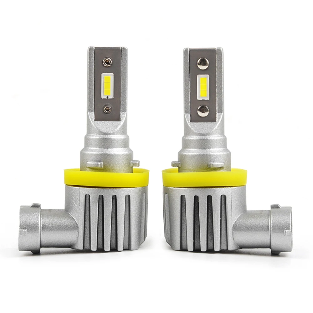 Дизельная светодиодная фара H11 CSP, безвентиляторная автомобильная светодиодная фара, передняя фара, новый дизайн 2020