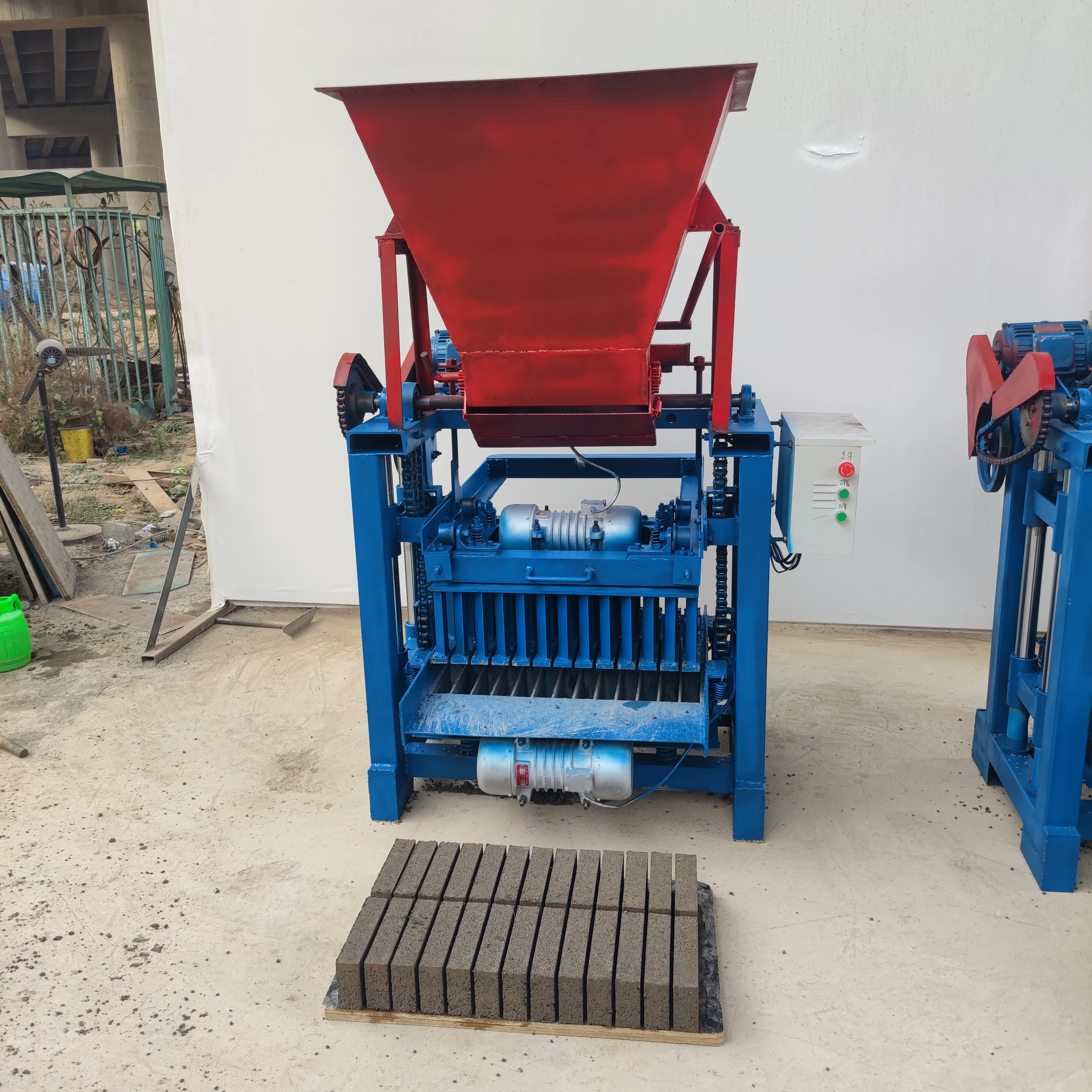 plastic brick mould making machine hydraform brick making machine price automatic clay brick making machine