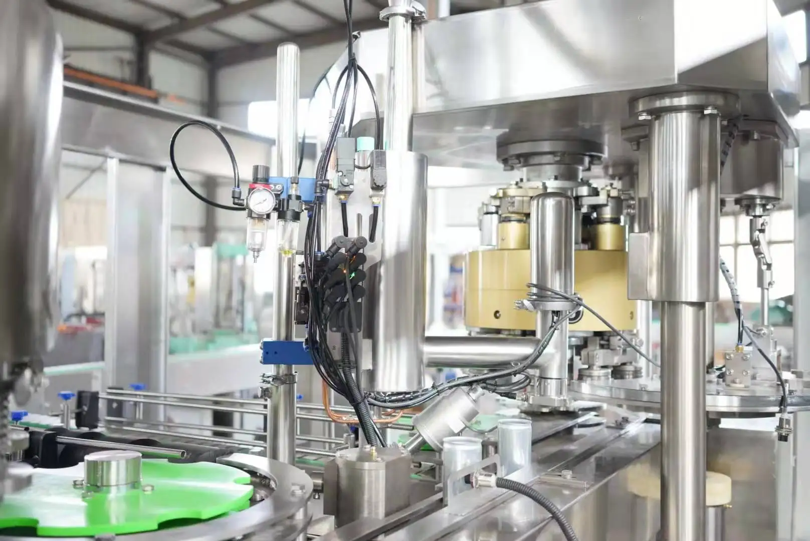 High Quality 250ml 330ml 500ml Automatic 24-6 Craft Beer Can Filling Line Machine