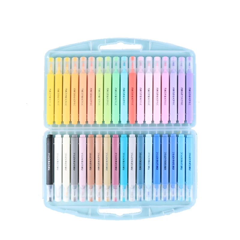 Giorgione Wholesale Art Marker Pen Set 12 24 36 48 Acrylic Marker Pens Watercolor Pen Marker Painting Drawing