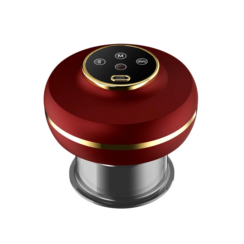 Intelligent Breathing Red Light Dual Cups Suction Massage Cupping Equipment Hijama Vacuum Cupping Therapy Machine for hijama